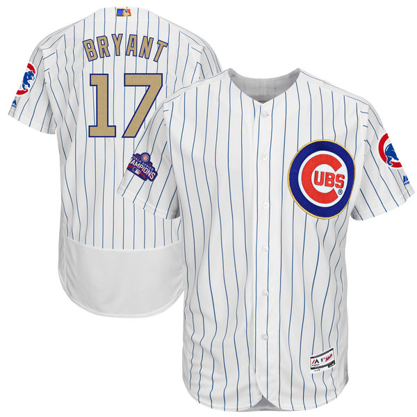 CUBS White 2017 Gold Program Jerseys-003